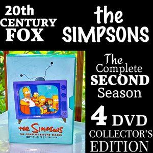 ⭐️HP⭐THE SIMPSONS▪️20th CENTURY FOX▪️The Complete 2nd Season Collector's Edition